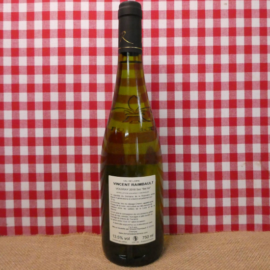 Vin blanc - Vouvray Bel Air