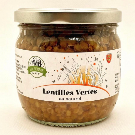 Lentilles Vertes Au Naturel BIO - 37cl