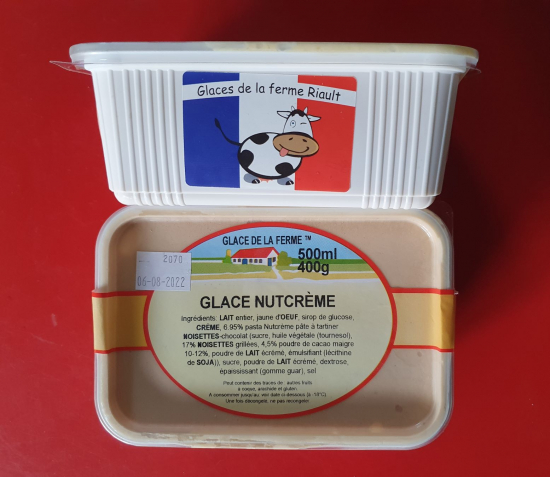 Glace Nutcrème - 500ml