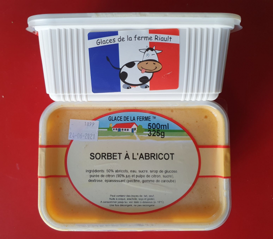 Sorbet Abricot - 500ml