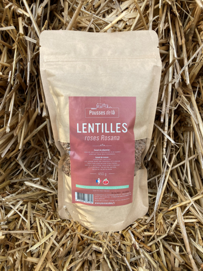 Lentilles Roses CAB - 450 gr