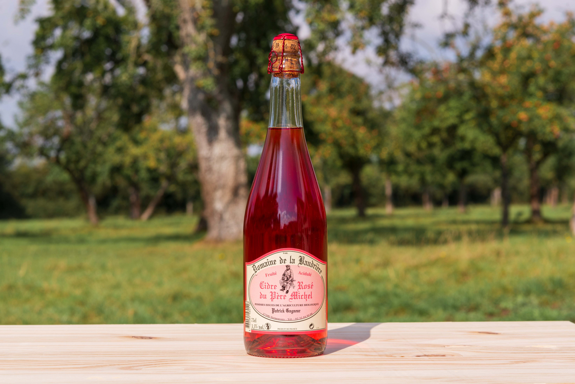 Cidre Rosé du Domaine de la Baudrière 75cl